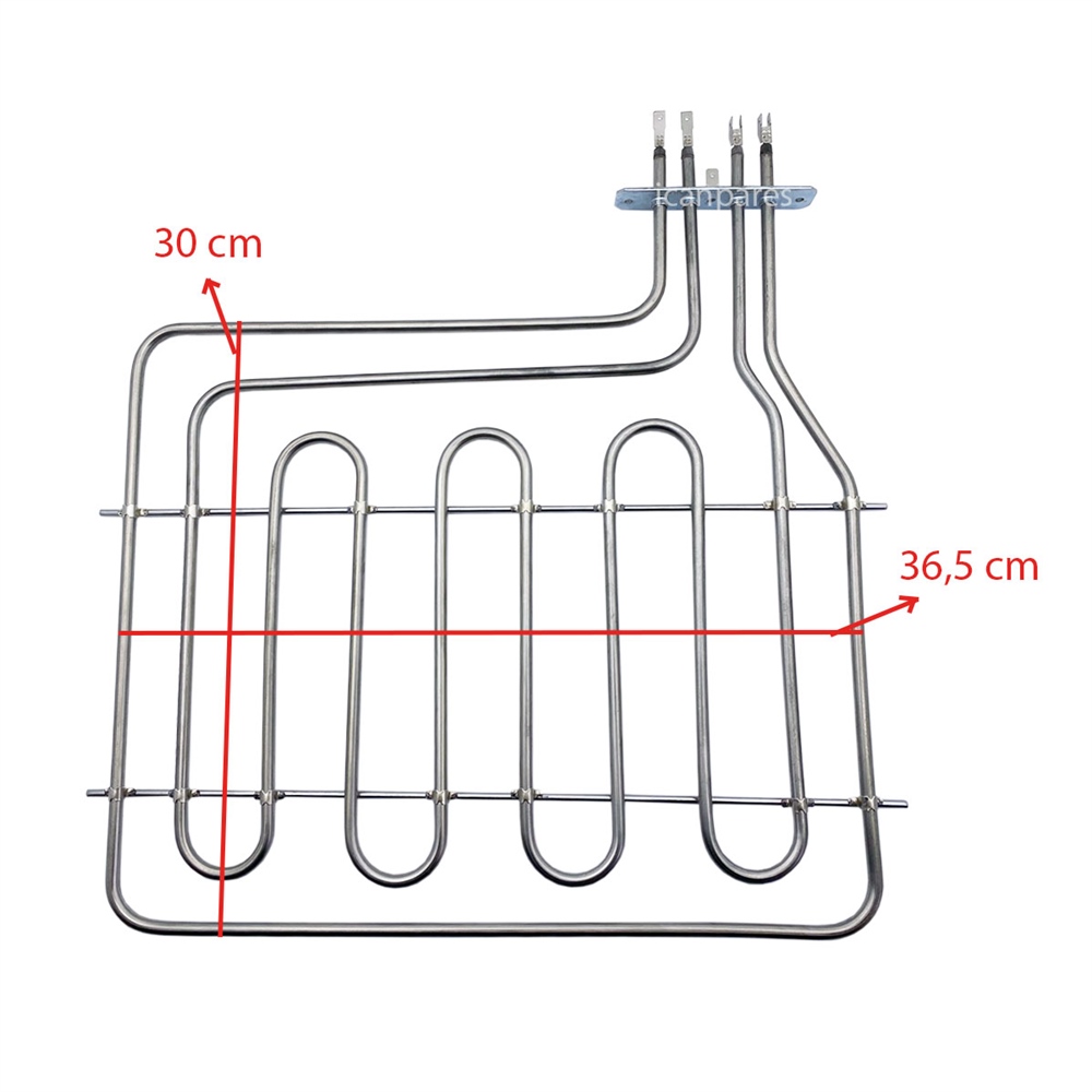 Termikel Uyumlu CCD6213W Fırın Üst Rezistansı