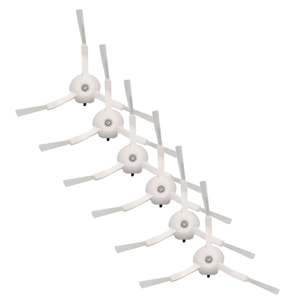 Roborock Uyumlu Q Revo Plus Robot Süpürge Fırçası Beyaz 6 Adet