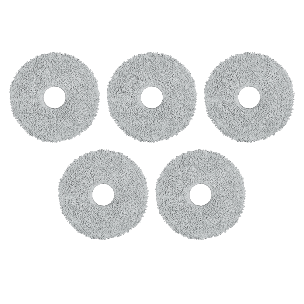 Roborock Uyumlu Q Revo Max V Robot Süpürge Mop Bezi 5 Adet