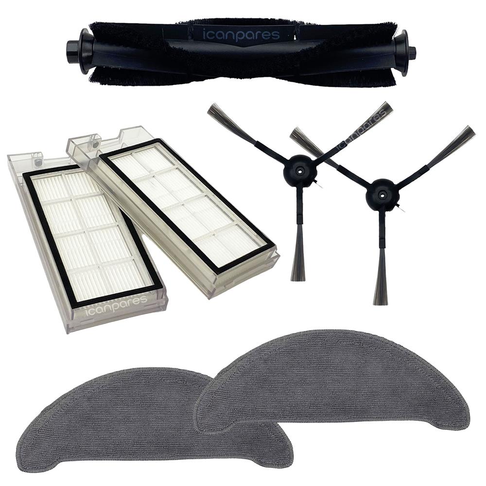 Roidmi ile Uyumlu Eve ve Eve Plus Süpürge 7Lİ Yedek Parça Set