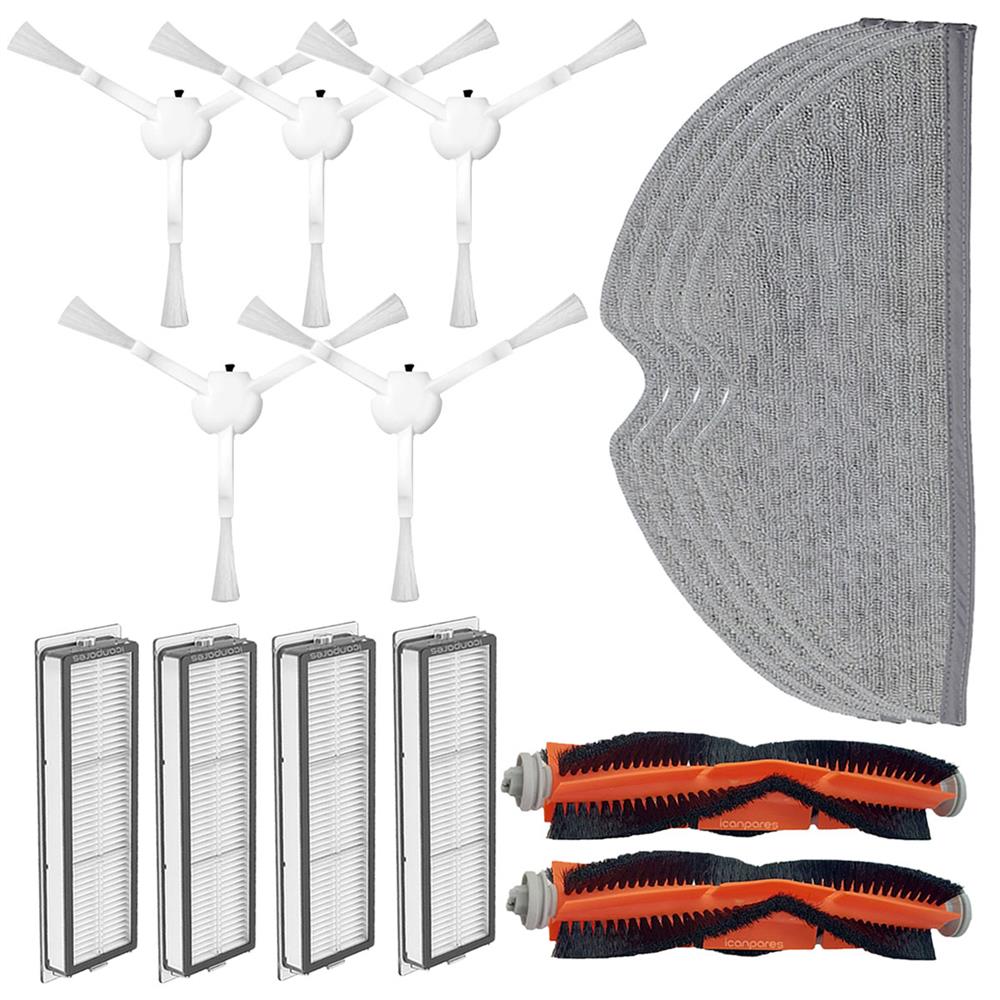 Xiaomi Uyumlu Mijia 1T Robot Süpürge Yenileme Aksesuar ve Bakım Seti