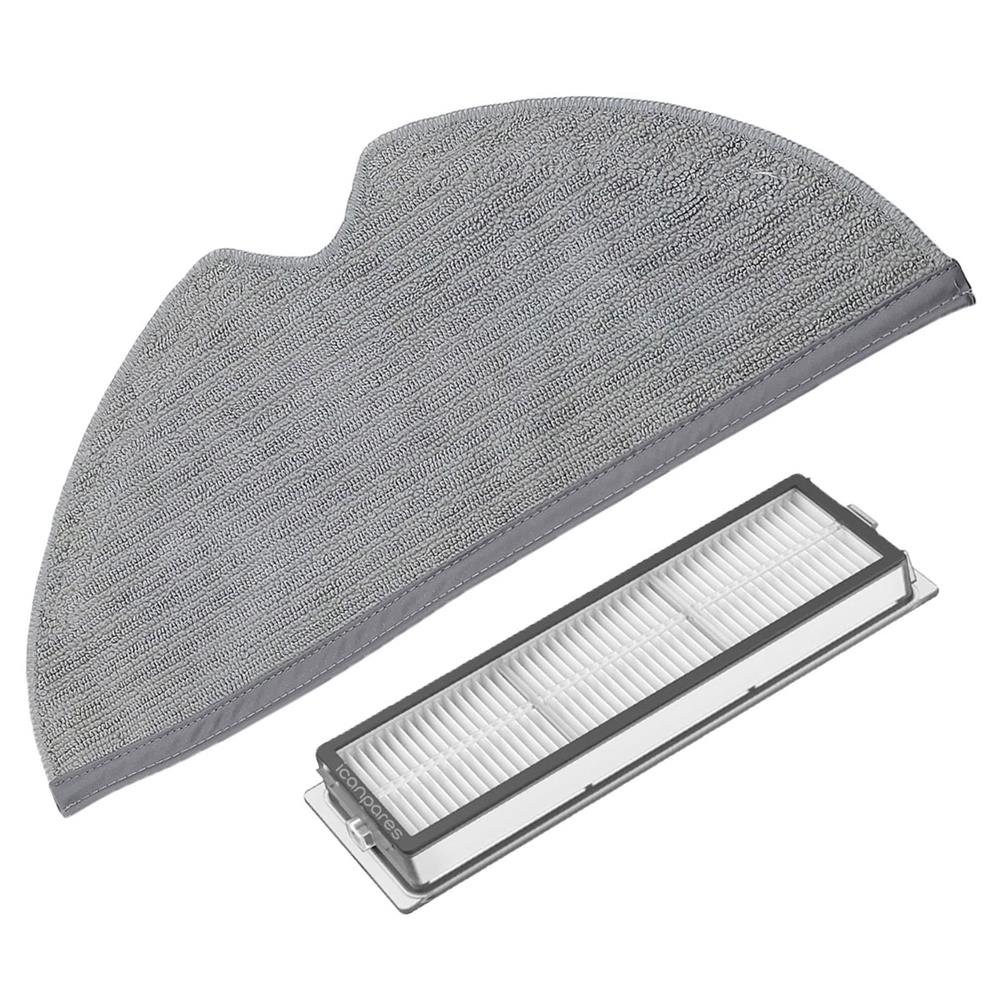 Xiaomi Uyumlu Vacuum Mop 2C (XMSTJQR2C) Robot Süpürge Hepa Filtre ve Mop Bezi