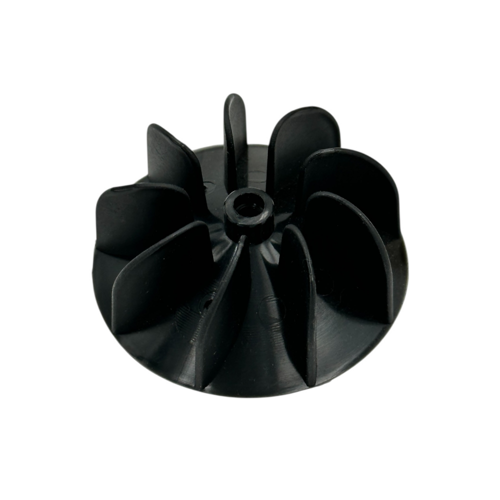 Universal  9 Kanat - 6,2cm - 4mm Siyah Saç Kurutma Makine Pervenesi - Fön Pervane