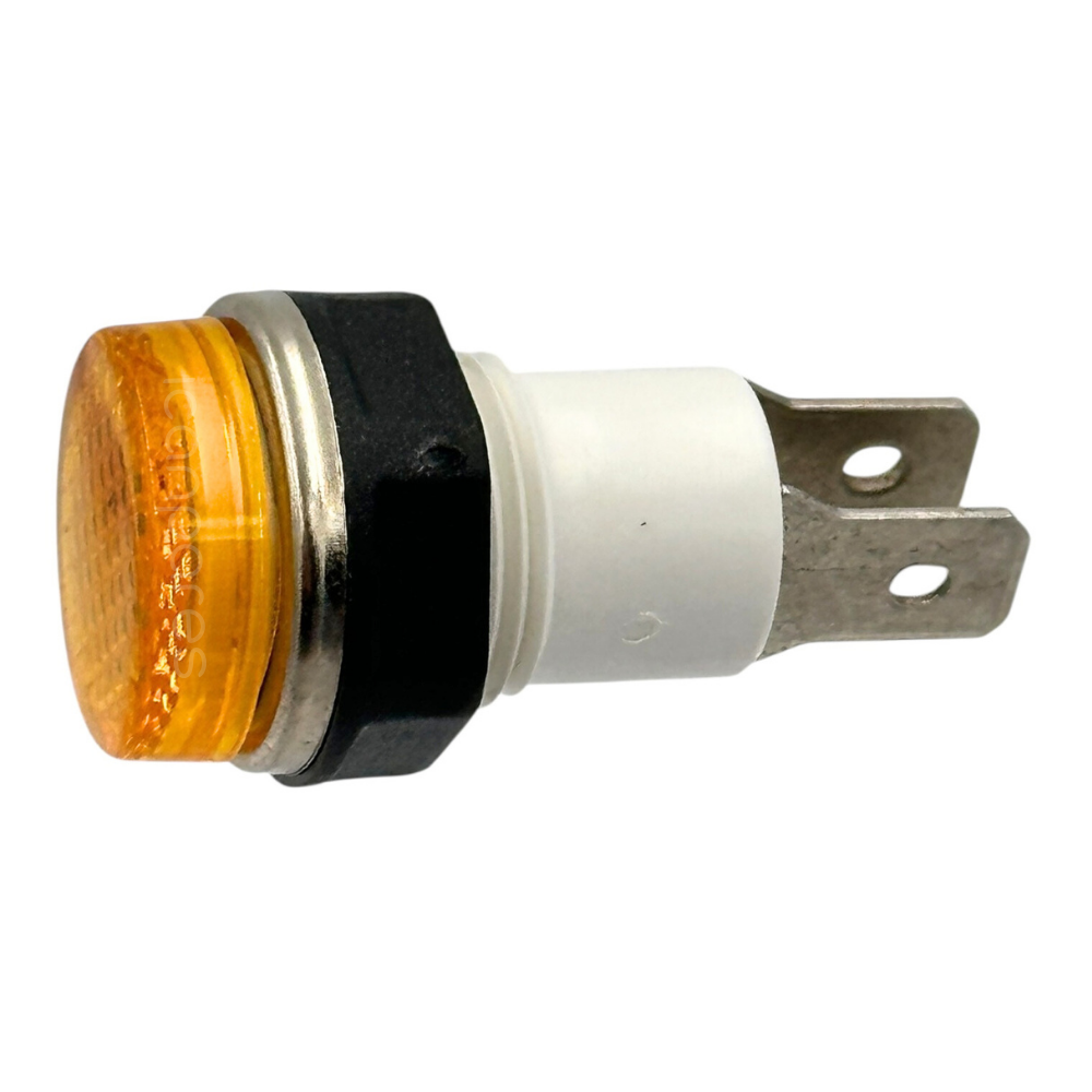 Sarı Sinyal Lambası 14mm Panel Tip Vidalı Gösterge Işığı