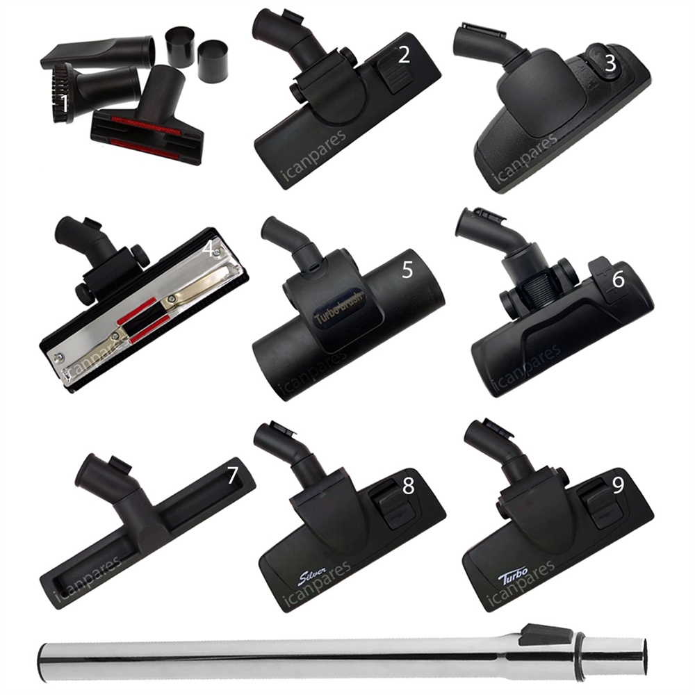 Bosch BSG 82213 Süpürge Emici Başlık Teleskopik Boru