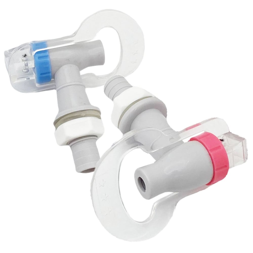 Bambum Su Sebili Musluğu Sıcak Soğuk Mavi Kırmızı Dıştan Dişli ÖLÇÜLERE DİKKAT EDİNİZ