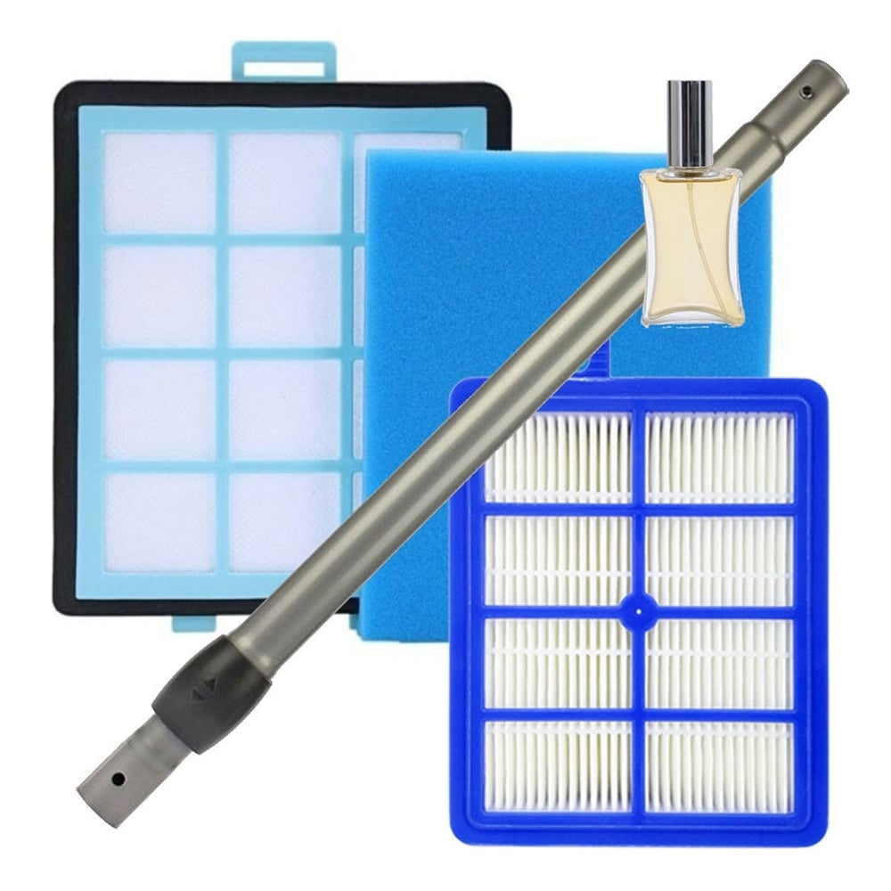 Philips Uyumlu Fc 8760 Süpürge Borusu Ön Filtre Filtre Hepa Filtresi