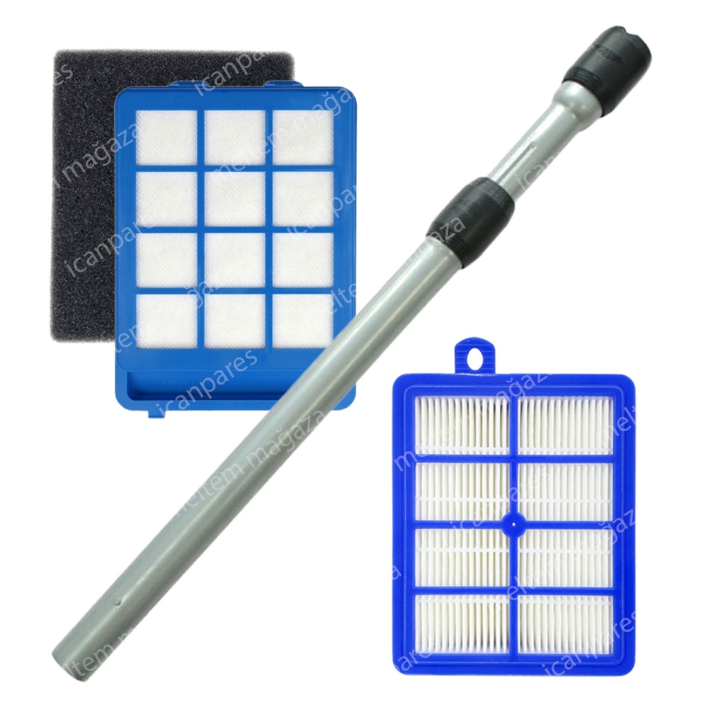 Philips Uyumlu FC 9912 Marathon Ultimate Borusu Ön Filtresi Hepa Filtre