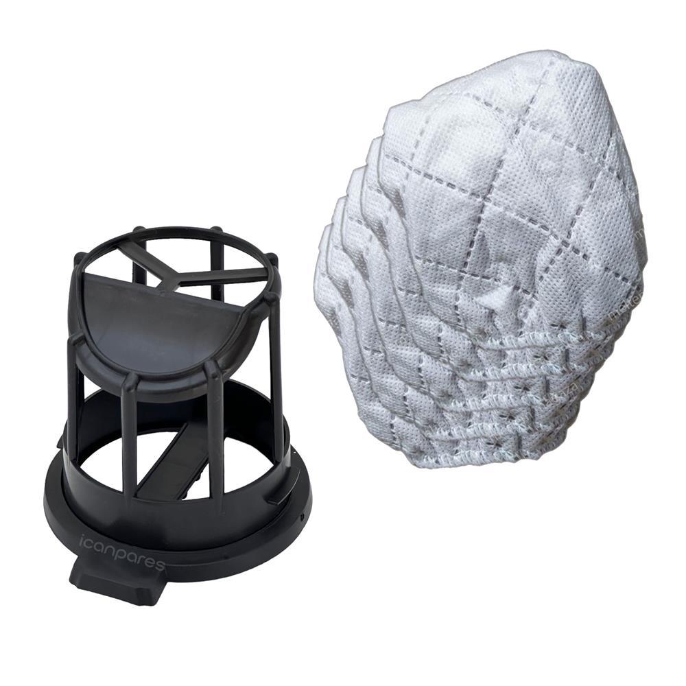 Fantom Uyumlu Pratic-S P 1200 Süpürge Kafes Filtresi ve 5 Adet Torbası