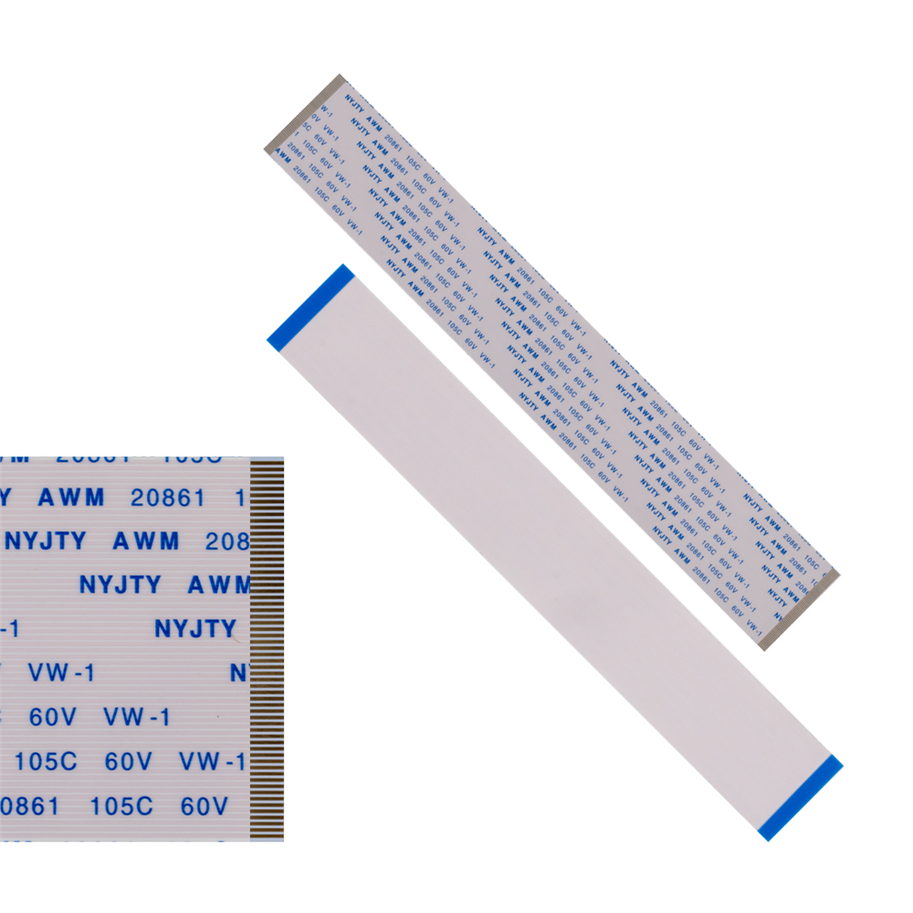 60 Pin 0.5 mm Pitch 200 mm LVDS Flex Kablo (LCD Panel Tamir)