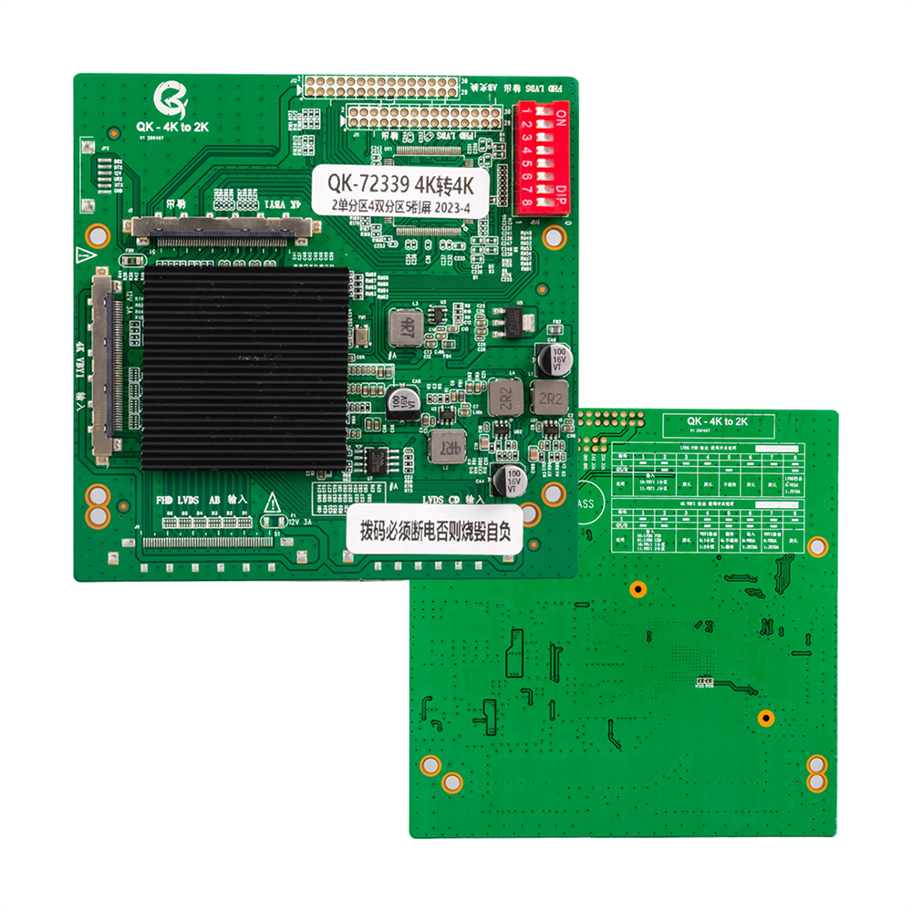 QK72339 LCD Panel Flex Repair 4K Girişli 2K Çıkışlı