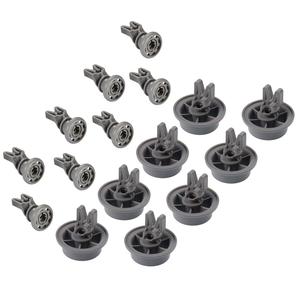 Aygaz Uyumlu Bulaşık Makinesi Sepet Tekerleği 8 ALT 8 ÜST Teker Takımı