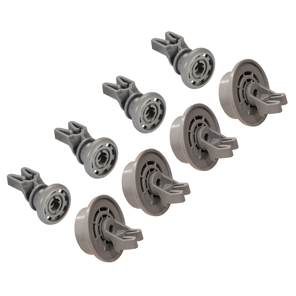 Beko Uyumlu D3001S Bulaşık Makinesi Sepet Tekerleği 4 ALT 4 ÜST Teker Takımı