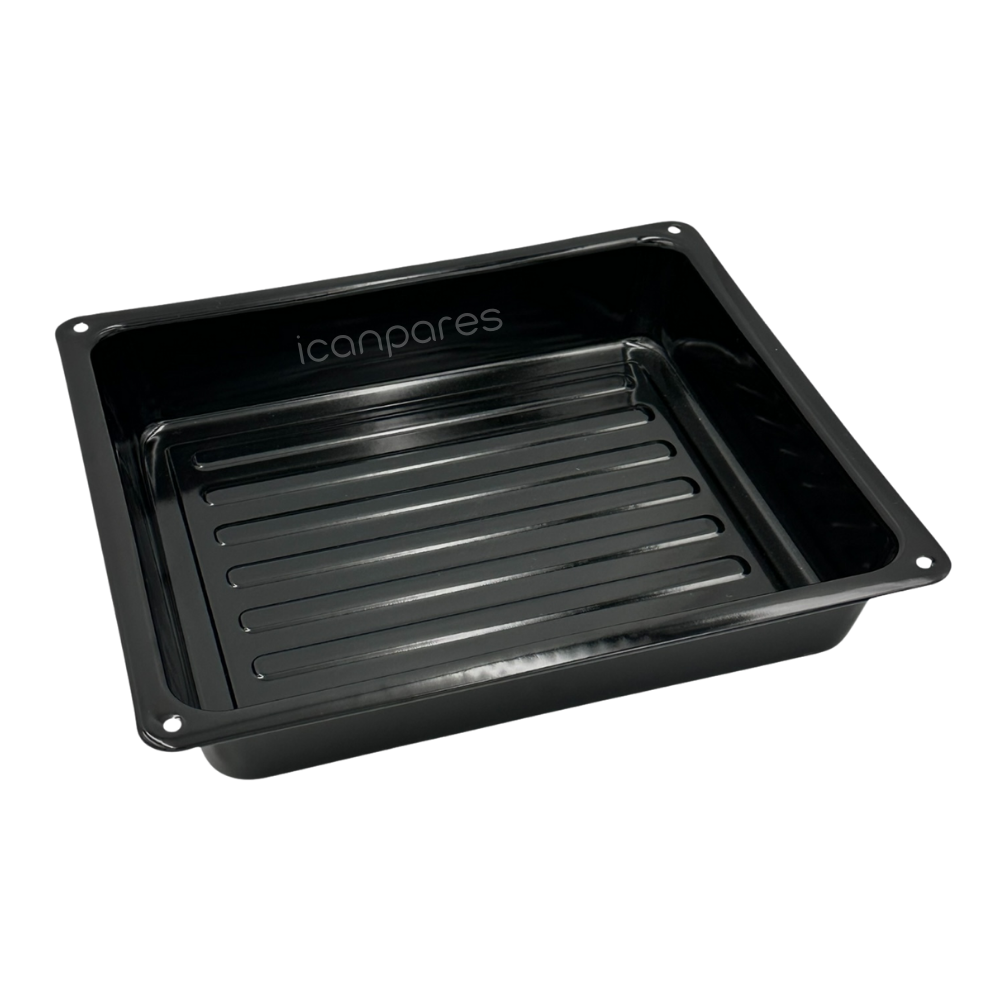 Dikdörtgen Emaye Fırın Tepsisi – 26,7 × 29,9 cm – Derinlik 5 cm
