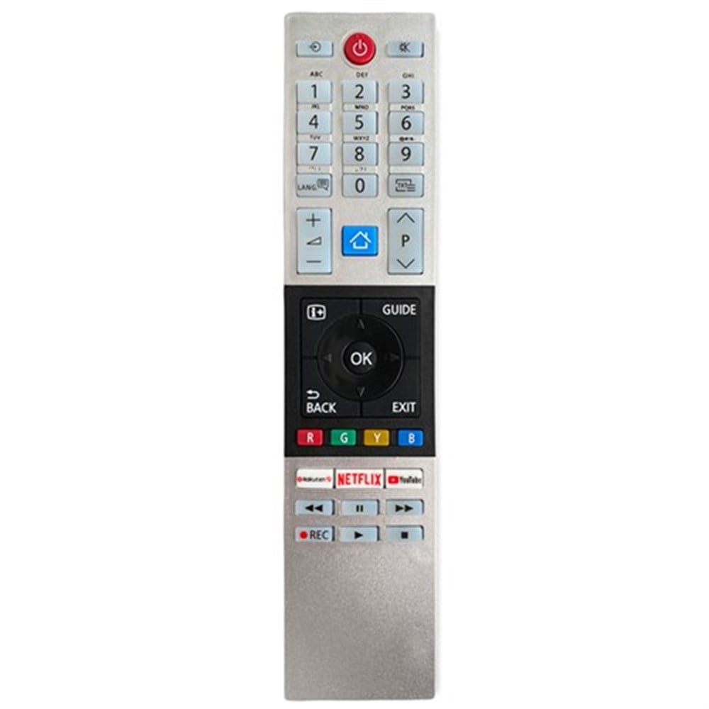 Toshiba Uyumlu CT-8528 Netflix-Youtube-Rakuten Tv Tuşlu Lcd-Led Tv Kumanda