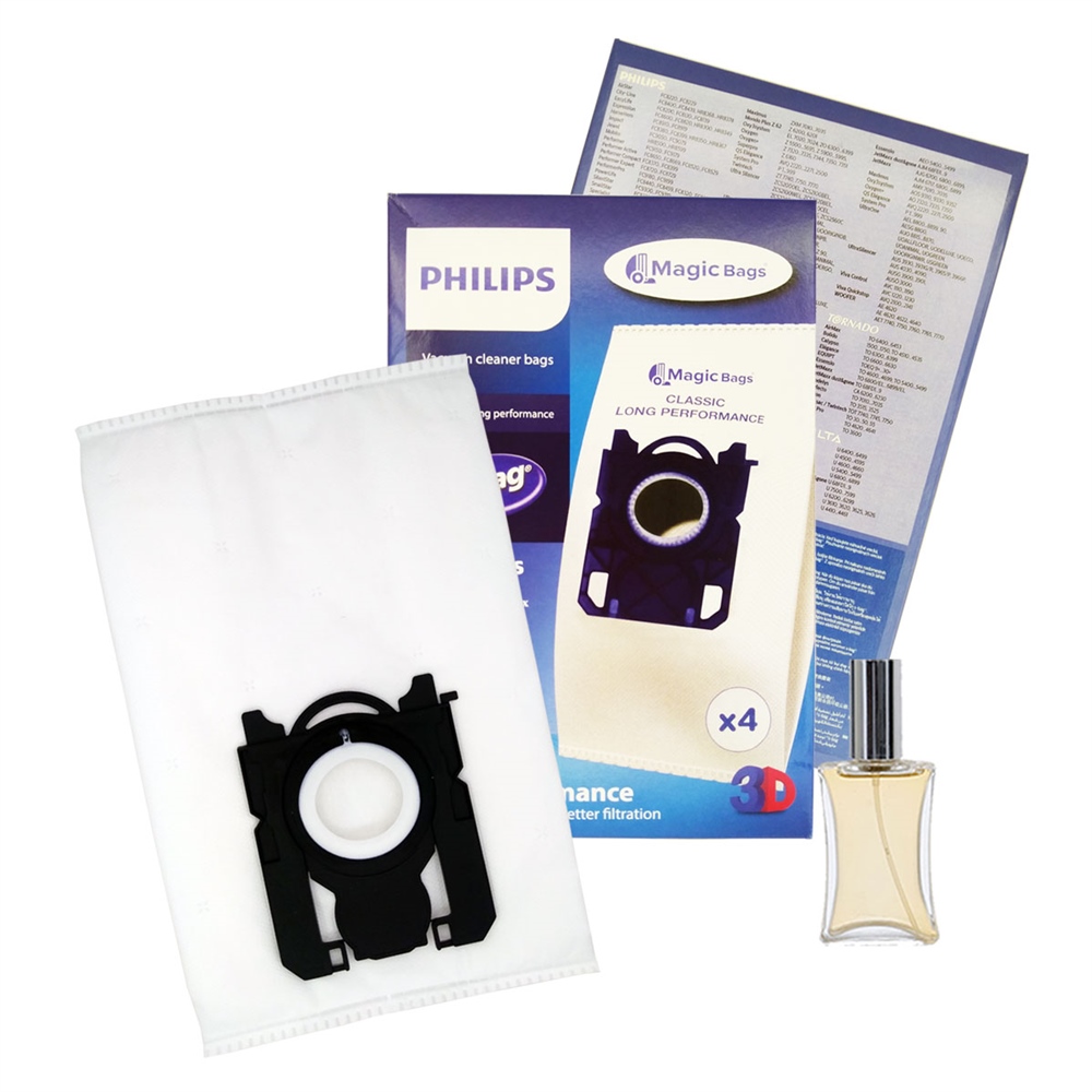 Electrolux Uyumlu Silent Performer ESP74DB 3 Katlı Bez Süpürge Toz Torbası 4 Adet