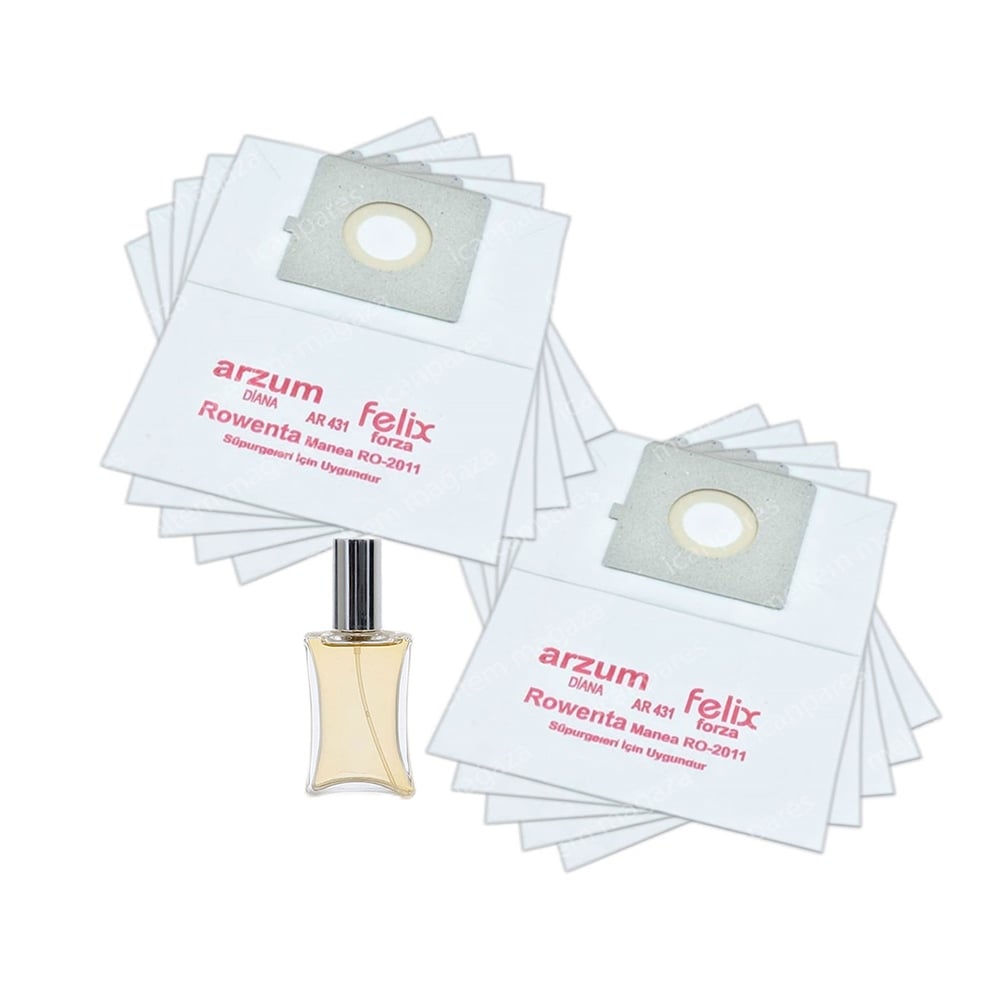 LG Uyumlu VCQ 253 Süpürge Kağıt Toz Torbası 10 Adet