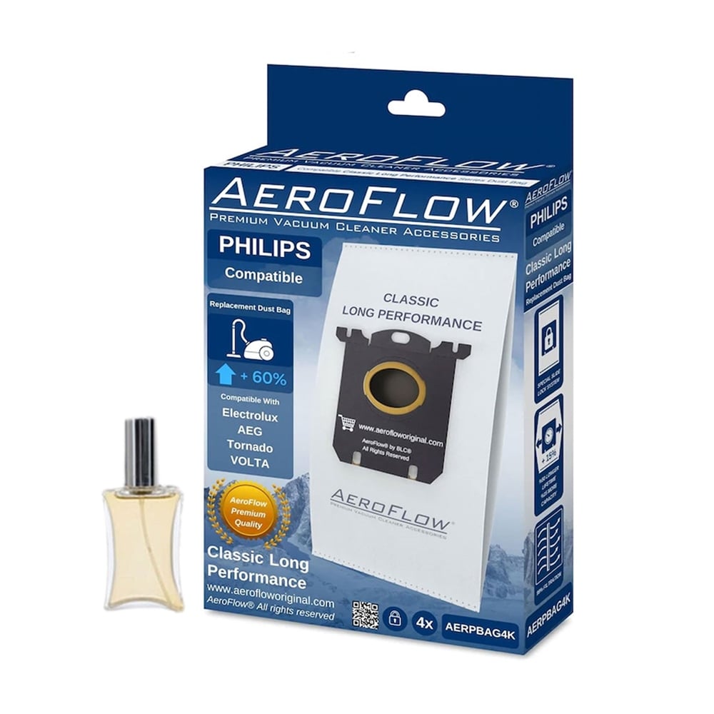 Philips Uyumlu FC 8131 Easy Life Süpürge Aeroflow Toz Torbası