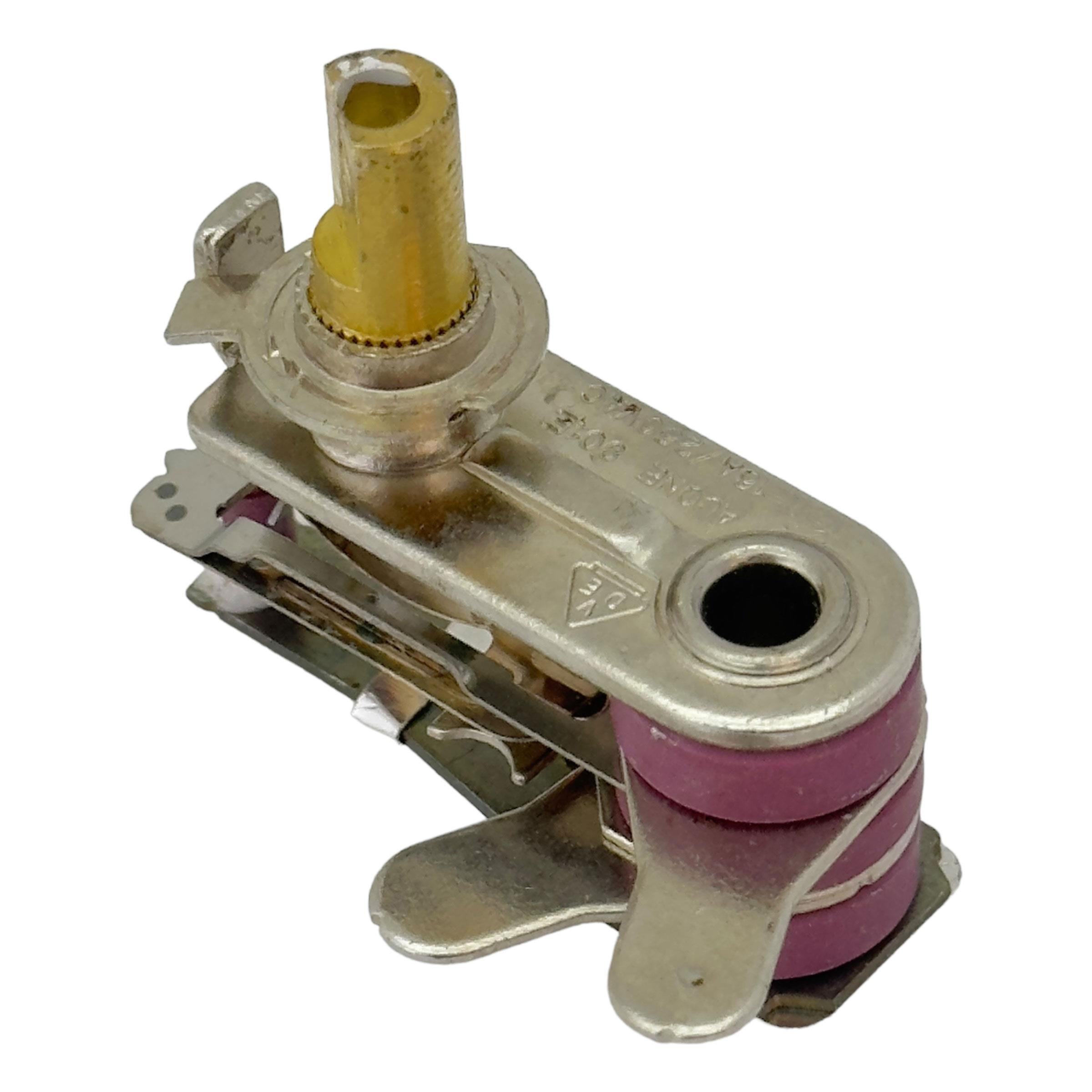 Ütü ve Tost Termostatı 16 Amper 1cm Mil Yan Çıkış