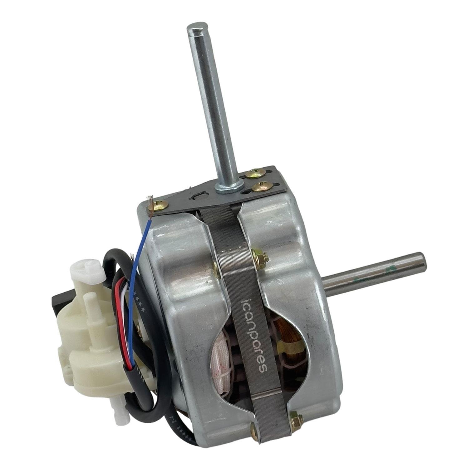 Bir Çok Marka İle Uyumlu 75W / Kalın Milli 10mm - Dişsiz / Sanayi Tipi Vantilatör Motoru