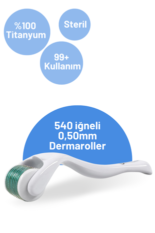 0,50MM 540 İĞNELİ DERMAPOLİN DERMAROLLER