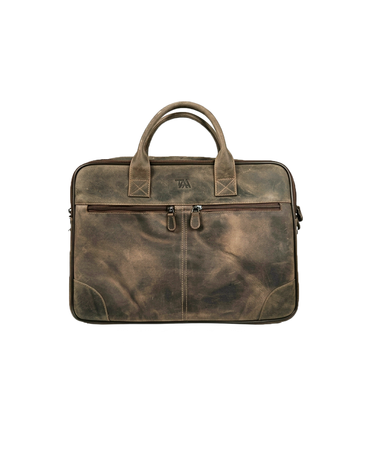 El Çantası %100 hakiki deri erkek kahverengi T15166-03