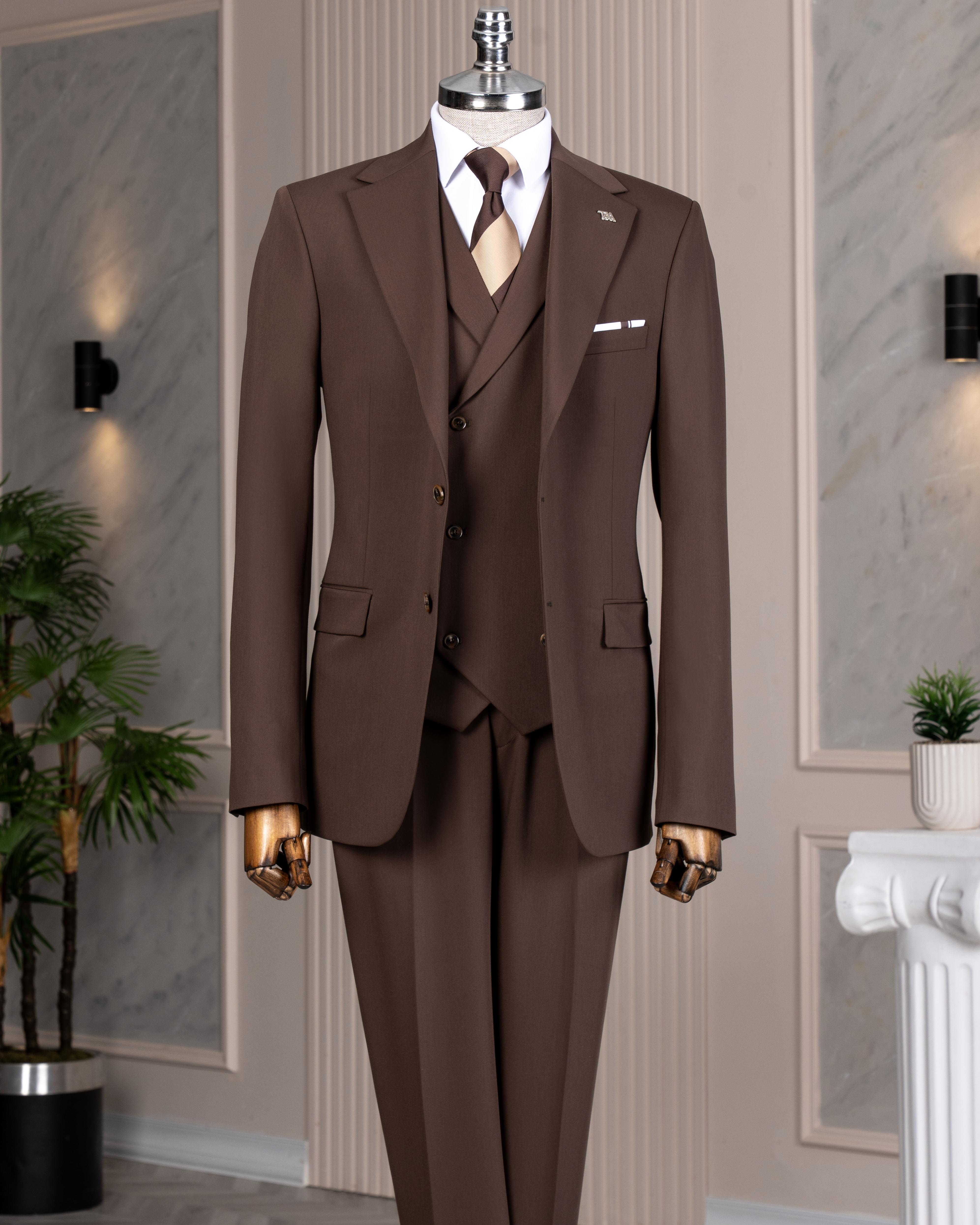 シャンデール ボディースーツ E70 モカブラウン italyan-stil-8-drop-ceket-