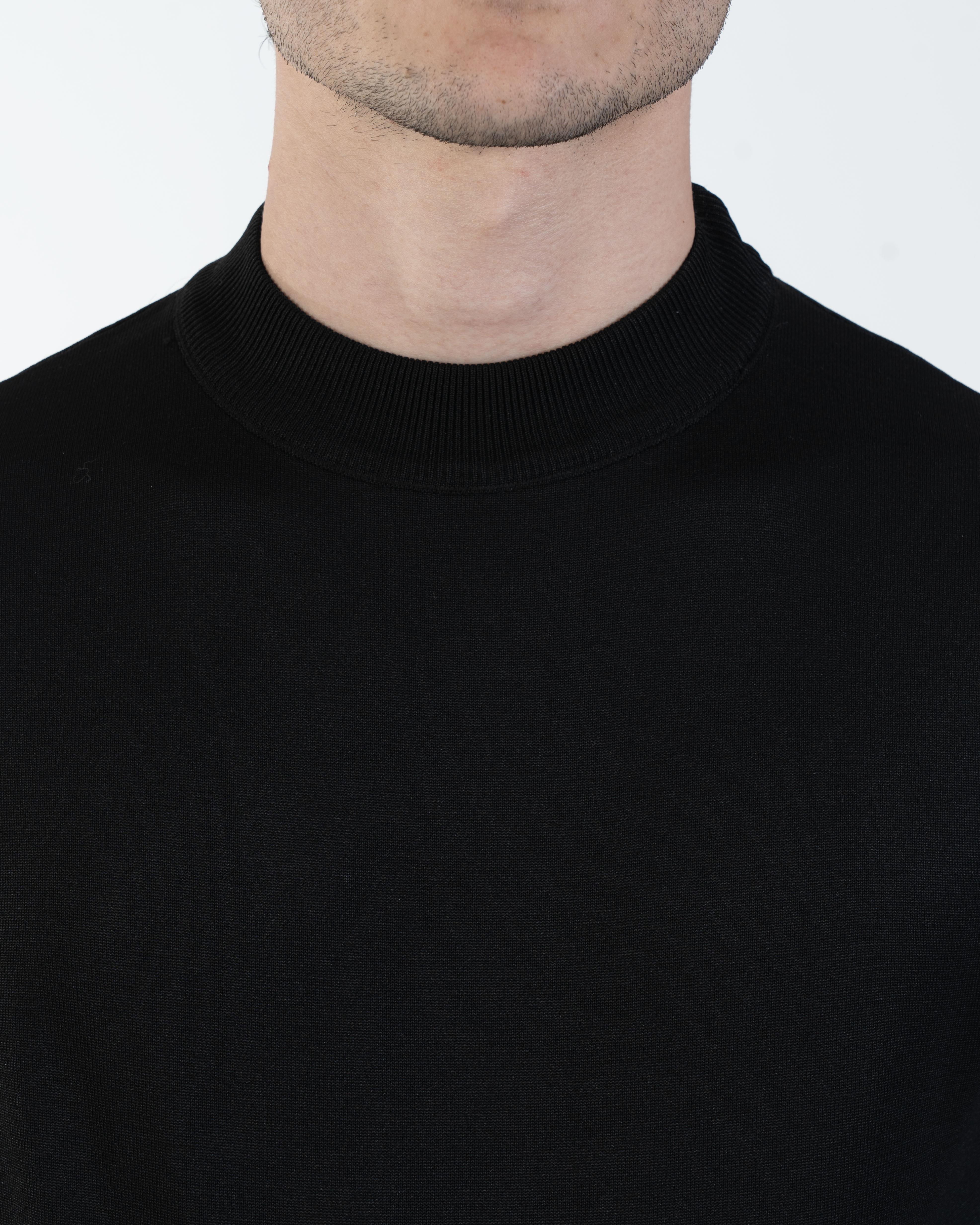 TerziAdemAltun İtalyan stil slim fit bisiklet yaka triko kazak