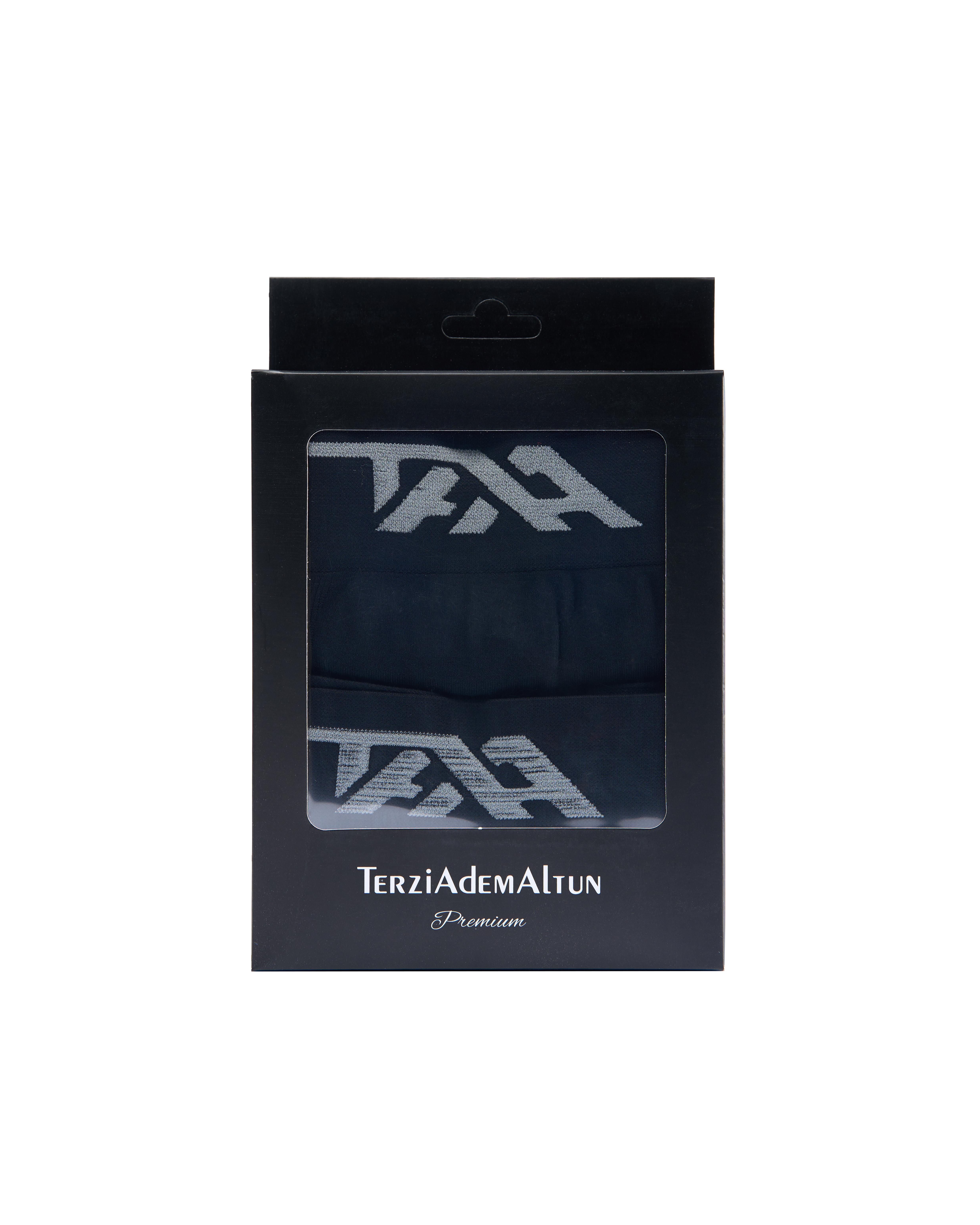 Mikrofiber 2 li paket boxer siyah T13613