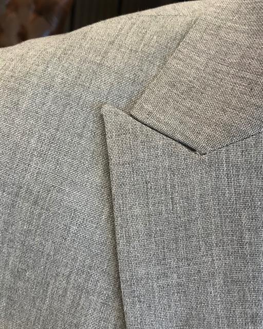 Italian style slim fit jacket vest pant suit gray T9091