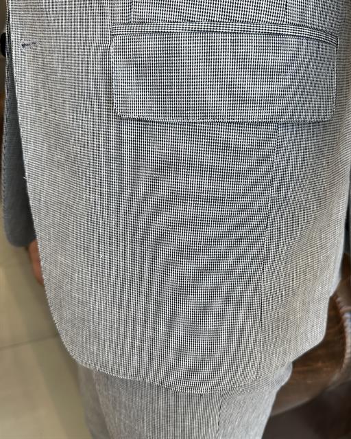 İtalyan stil slim fit ceket yelek pantolon takım elbise gri T9845