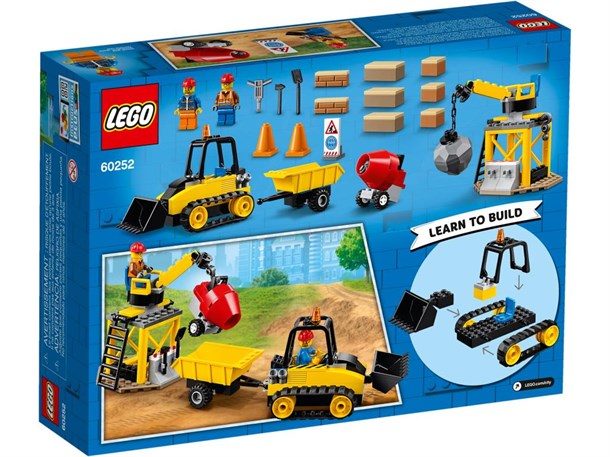 Lego City İnşaat Buldozeri 60252