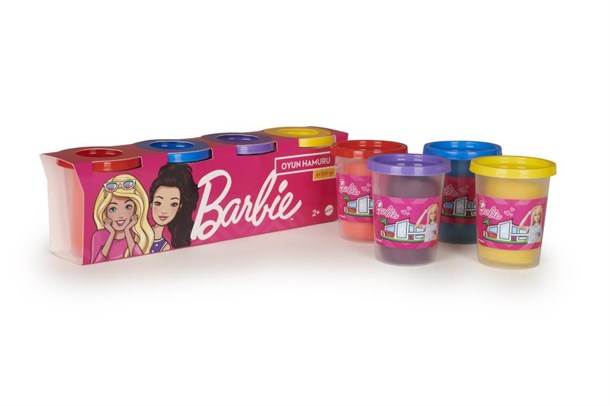 Barbie Oyun Hamuru 4'lü Paket - (4 x 100 gr) GPN18