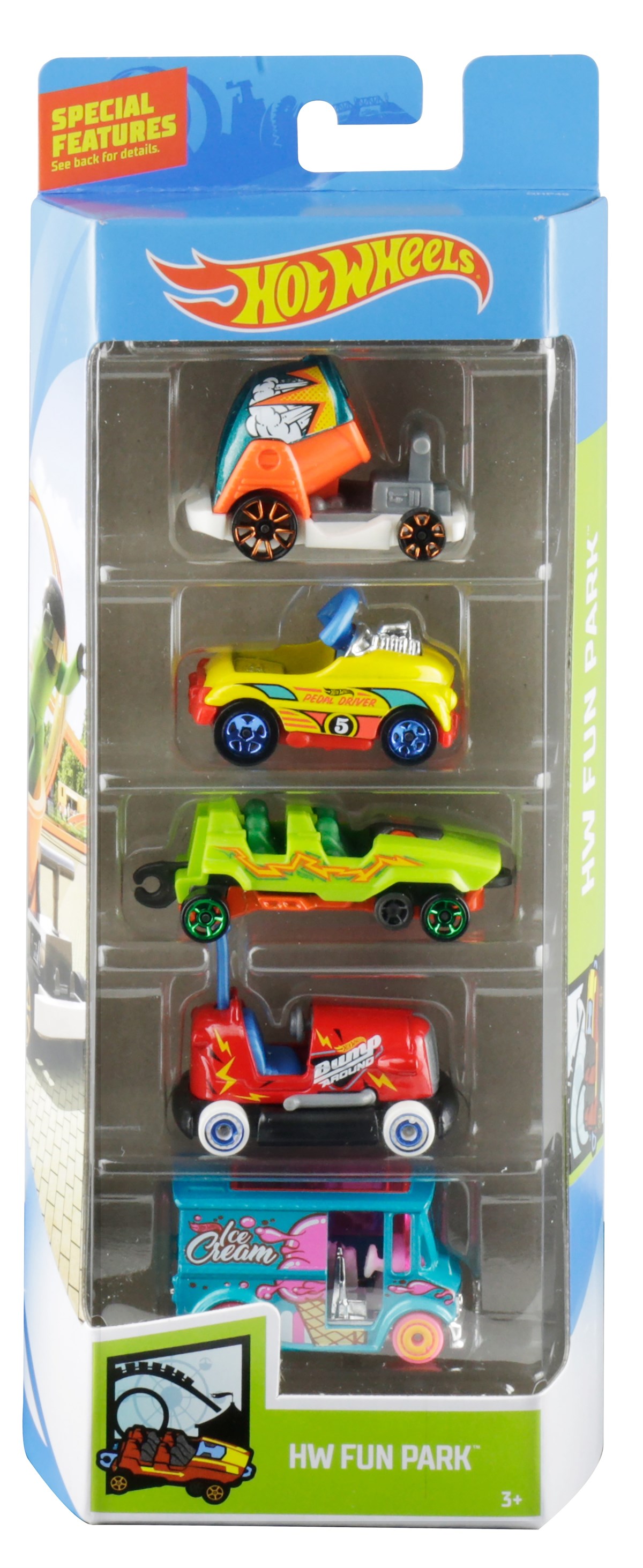Hot Wheels Beşli Araba Seti 01806 - Toysall