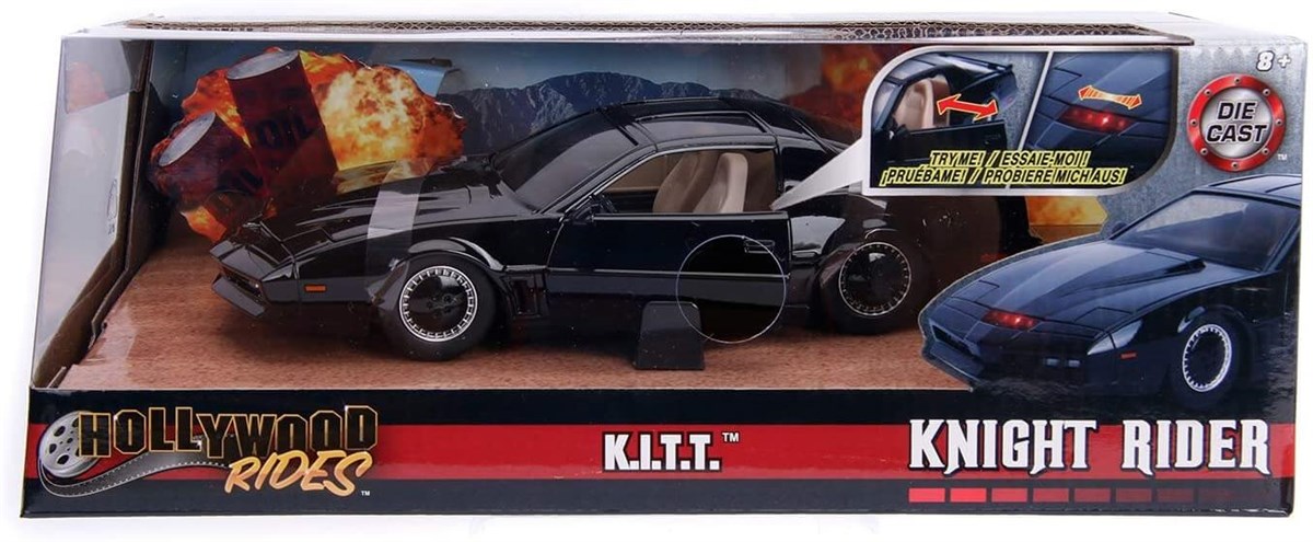 Jada Knight Rider 1982 Pontiac Trans AM Metal Die-Cast 1:24 253255000 -  Toysall