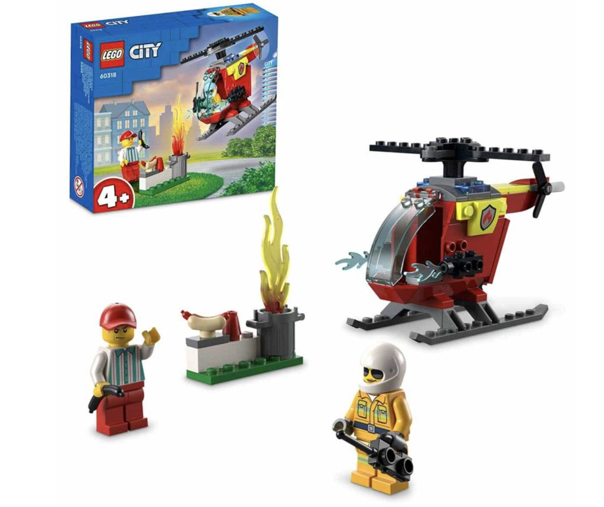 Lego City İtfaiye Helikopteri 60318 - Toysall