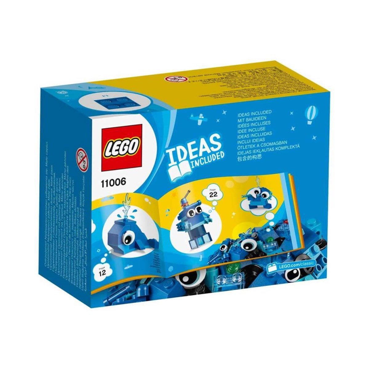 Lego Classic Yaratıcı Mavi Yapım Parçaları 11006 - Toysall
