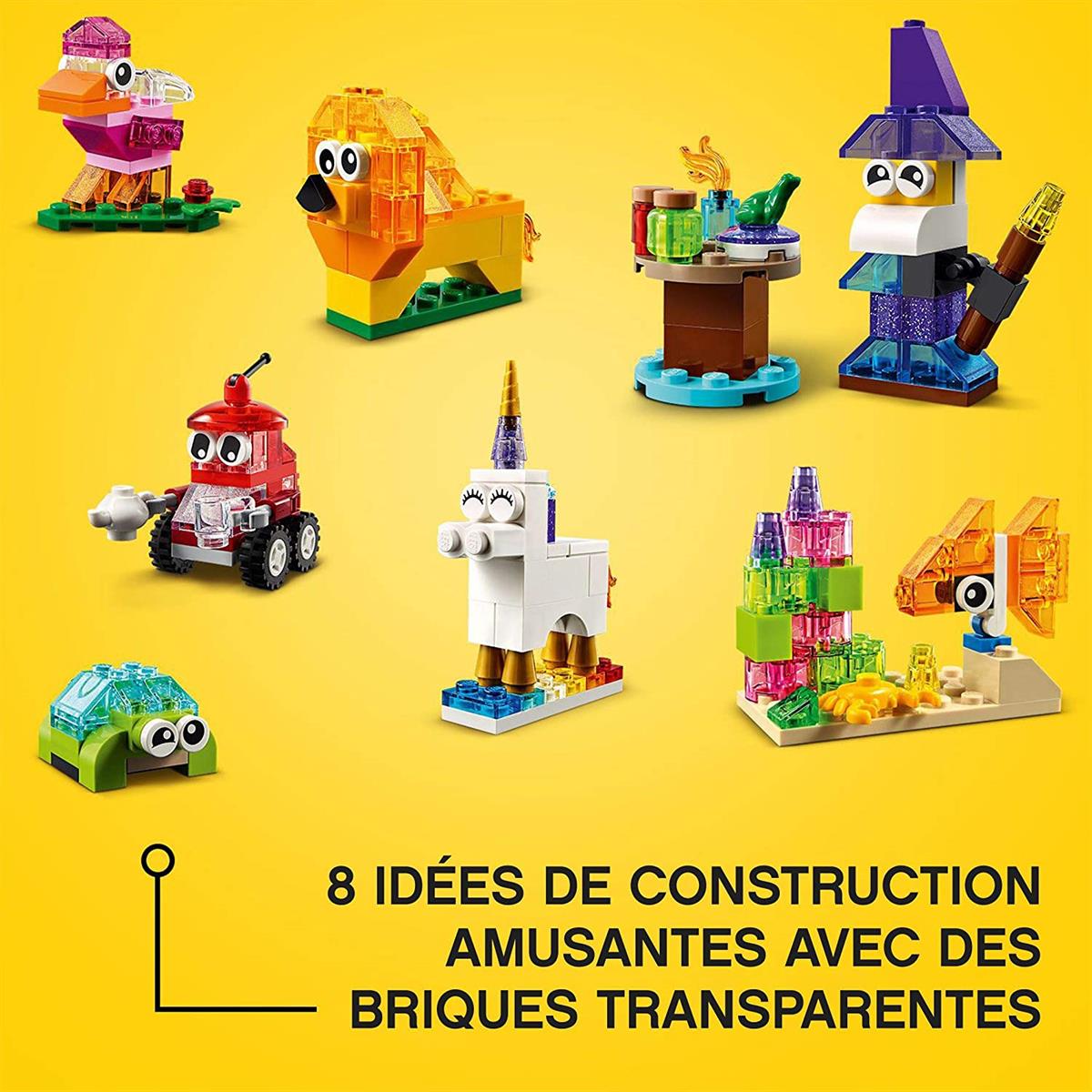 Lego Classic Yaratıcı Şeffaf Yapım Parçaları 11013 - Toysall