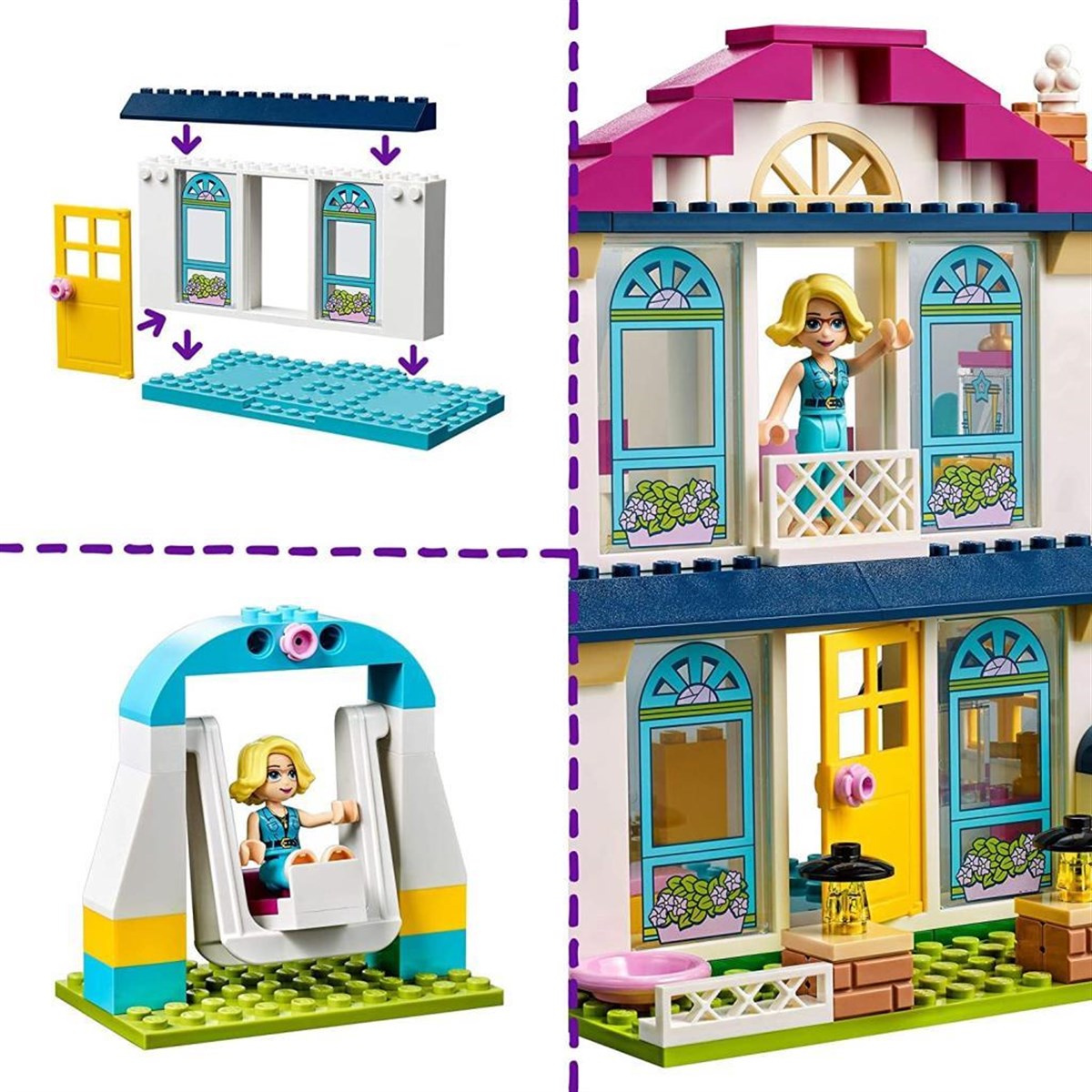 Lego Friends 4+ Stephanie'nin Evi 41398 - Toysall
