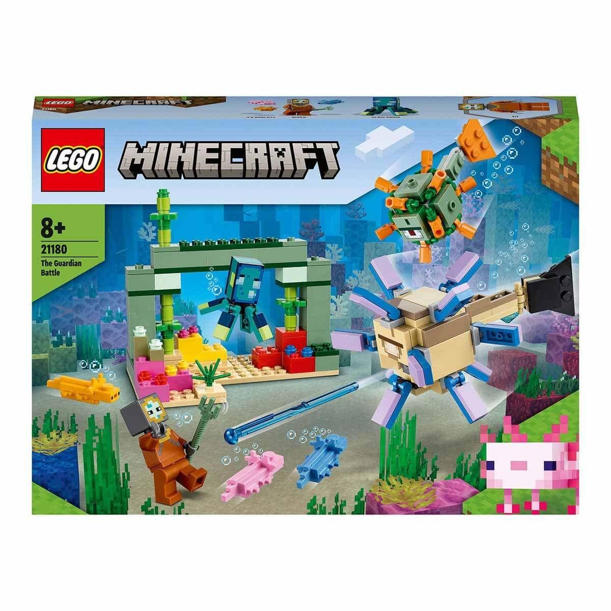 Lego Minecraft Gardiyan Savaşı 21180 | Toysall
