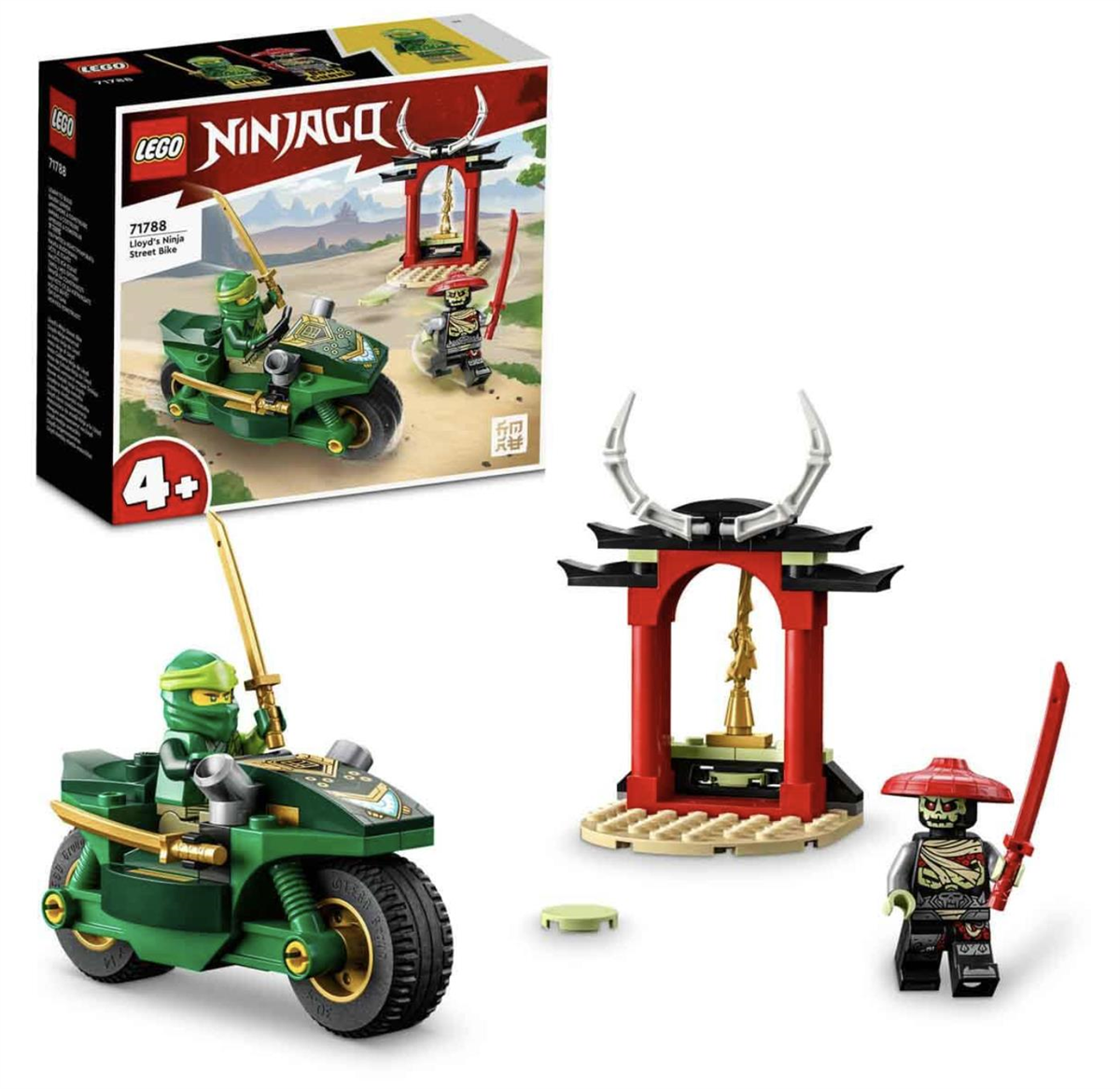Lego Ninjago Lloyd'un Ninja Sokak Motosikleti 71788
