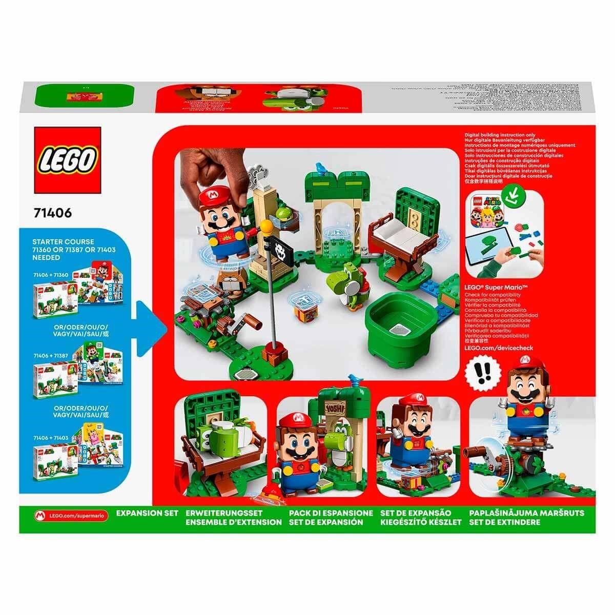 Lego Super Mario Yoshi'nin Hediye Evi Ek Macera Seti 71406 - Toysall