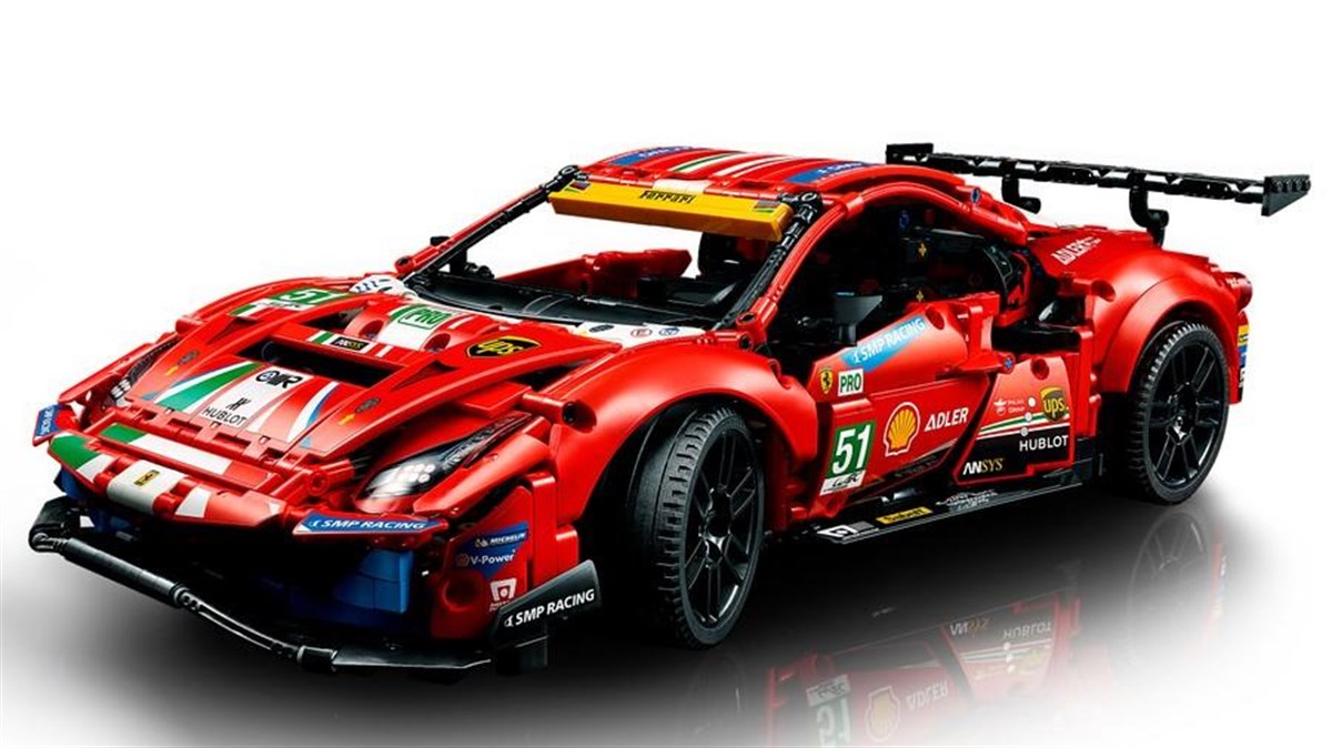 Lego Technic Ferrari 488 GTE “AF Corse #51” 42125 - Toysall