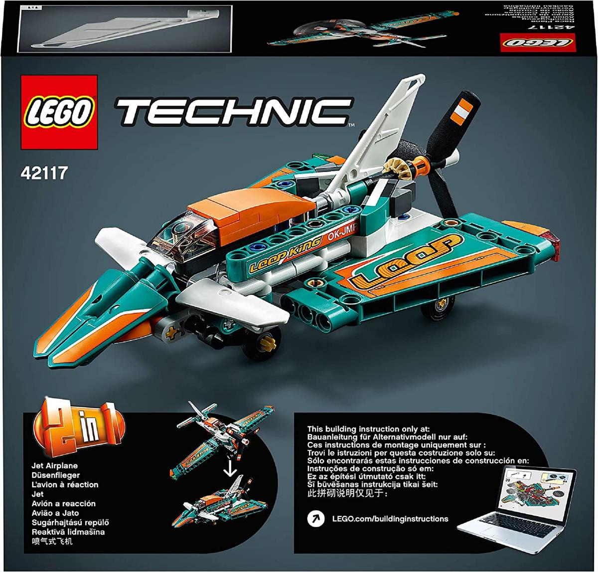 Lego Technic Yarış Uçağı 42117 - Toysall