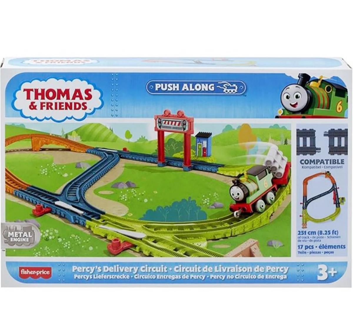 Thomas ve Arkadaşları Sür Bırak Tren Seti HGY82-HPM63 - Toysall