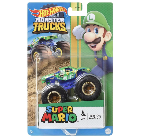 Hot Wheels Monster Truck Super Mario 1:64 HJG41-HCR76