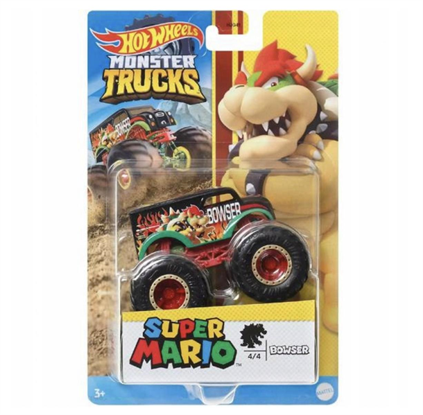 Hot Wheels Monster Truck Super Mario 1:64 HJG41-HCR78