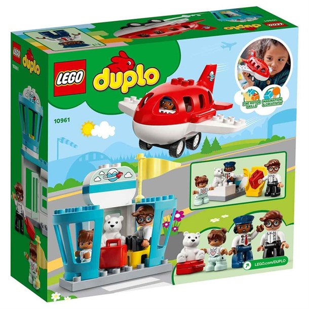 Lego Duplo Town Uçak ve Havaalanı 10961 - Toysall