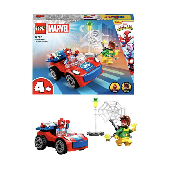 Lego Marvel Örümcek Adam’ın Arabası ve Doktor Oktopus 10789