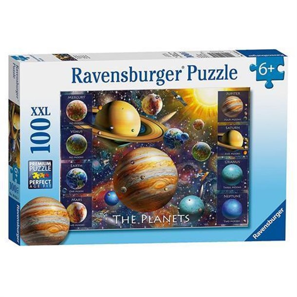 Ravensburger 100 Parça Puzzle Planets 108534